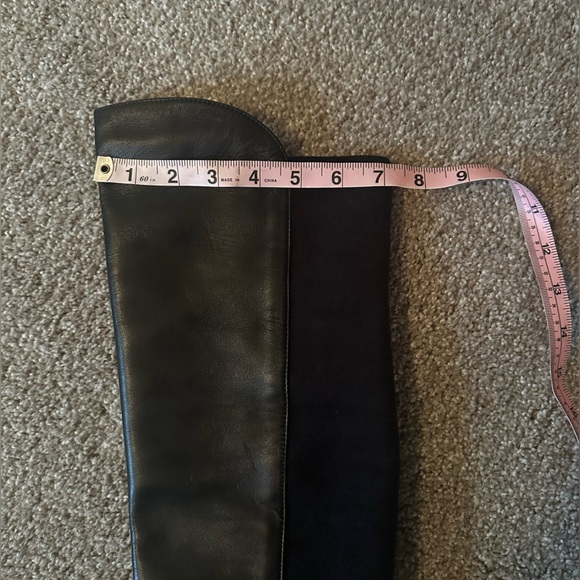 Stuart Weitzman Over the Knee Black Wedge Boots - 9.5 US/40 EU - Picture 9 of 13